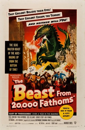 The Beast from 20,000 Fathoms - Movie Poster (thumbnail)