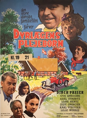 Dyrl&aelig;gens plejeb&oslash;rn - Danish Movie Poster (thumbnail)