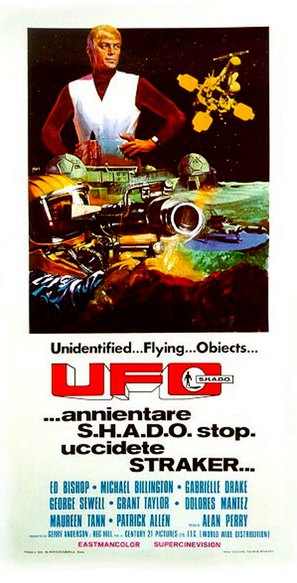 UFO... annientare S.H.A.D.O. stop. Uccidete Straker... - Italian Movie Poster (thumbnail)