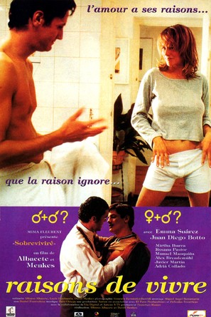 Sobrevivir&eacute; - French Movie Poster (thumbnail)