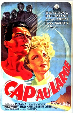 Cap au large - French Movie Poster (thumbnail)