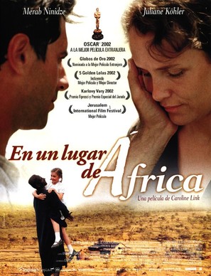 Nirgendwo in Afrika - Spanish Movie Poster (thumbnail)