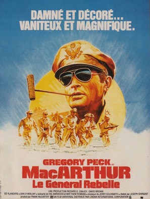 MacArthur - French Movie Poster (thumbnail)