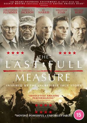 The Last Full Measure - British DVD movie cover (thumbnail)