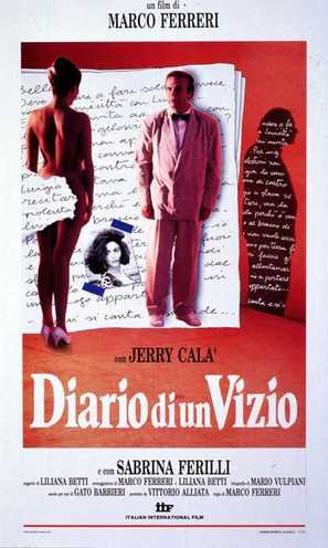 Diario di un vizio - Italian Movie Poster (thumbnail)
