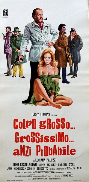 Colpo grosso... grossissimo... anzi probabile - Italian Movie Poster (thumbnail)