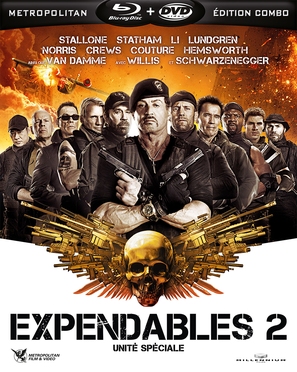 The Expendables 2 - French Blu-Ray movie cover (thumbnail)
