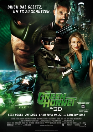 The Green Hornet - German Movie Poster (thumbnail)