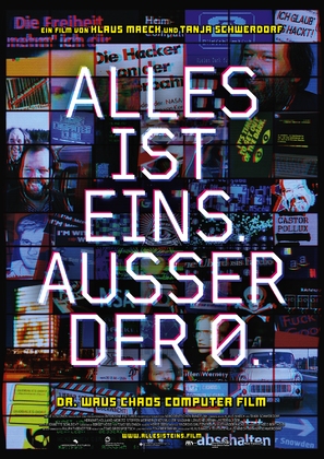 Alles ist eins. Ausser der 0. - German Movie Poster (thumbnail)