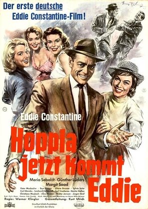 Hoppla, jetzt kommt Eddie - German Movie Poster (thumbnail)