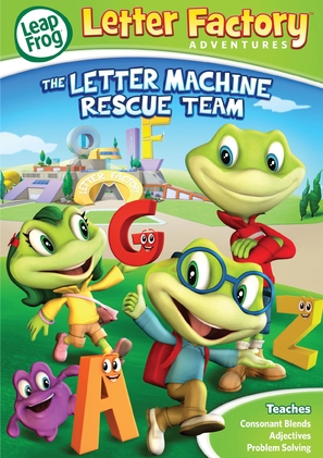 Leap Frog Letter Factory Adventures: The Letter Machine Rescue Team - DVD movie cover (thumbnail)