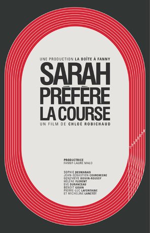 Sarah pr&eacute;f&egrave;re la course - Canadian Movie Poster (thumbnail)