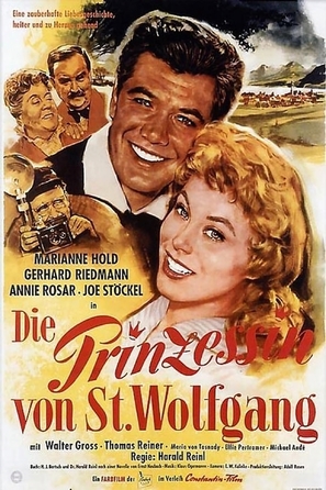 Die Prinzessin von St. Wolfgang - German Movie Poster (thumbnail)