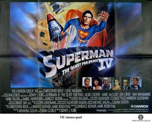 Superman IV: The Quest for Peace - British Movie Poster (thumbnail)