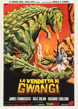 The Valley of Gwangi - Italian Movie Poster (thumbnail)