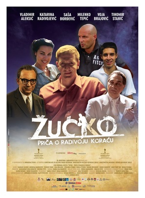 Zlatna levica - Prica o Radivoju Koracu - Serbian Movie Poster (thumbnail)