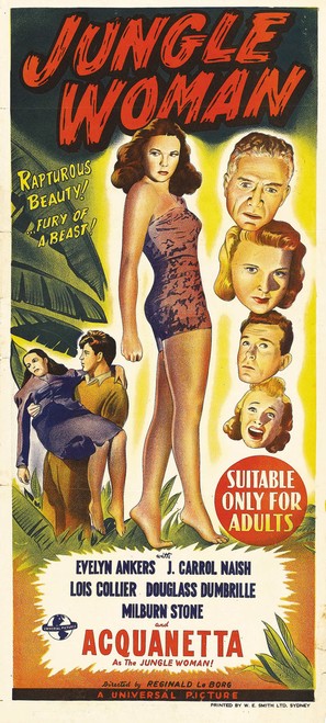 Jungle Woman - Australian Movie Poster (thumbnail)