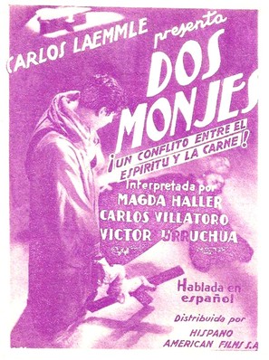 Dos monjes - Spanish Movie Poster (thumbnail)