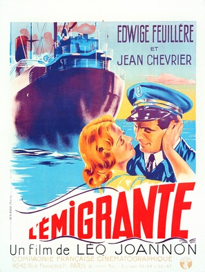 L&#039;&eacute;migrante - French Movie Poster (thumbnail)