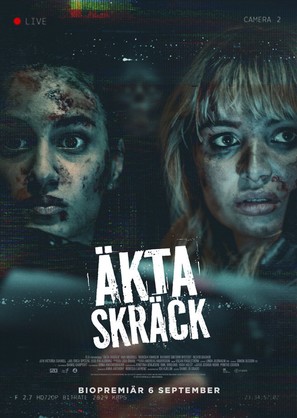 &Auml;kta skr&auml;ck - Swedish Movie Poster (thumbnail)