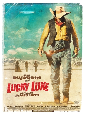 Lucky Luke - French Movie Poster (thumbnail)