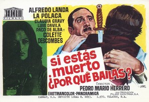 Si est&aacute;s muerto, &iquest;por qu&eacute; bailas? - Spanish Movie Poster (thumbnail)