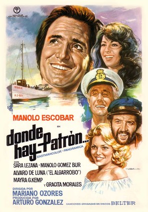 Donde hay patr&oacute;n... - Spanish Movie Poster (thumbnail)