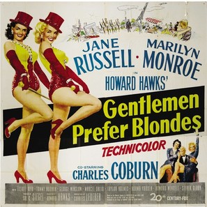 Gentlemen Prefer Blondes - Movie Poster (thumbnail)