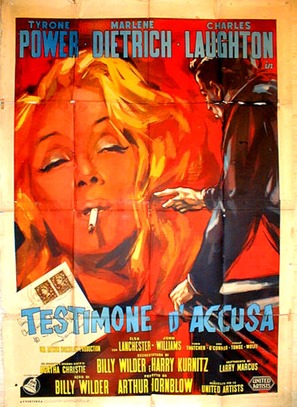 Witness for the Prosecution - Italian Movie Poster (thumbnail)