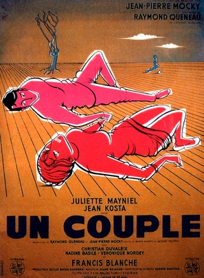 Un couple - French Movie Poster (thumbnail)