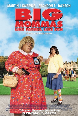 Big Mommas: Like Father, Like Son - Malaysian Movie Poster (thumbnail)