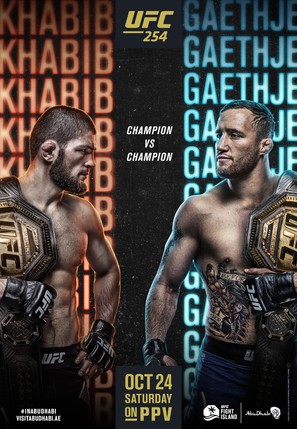 UFC 254: Khabib vs Gaethje - Movie Poster (thumbnail)