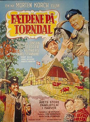 F&aelig;trene p&aring; Torndal - Danish Movie Poster (thumbnail)