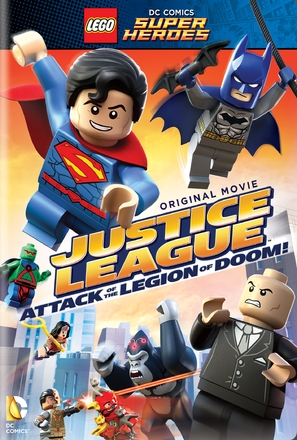 LEGO DC Super Heroes: Justice League - Attack of the Legion of Doom! - DVD movie cover (thumbnail)