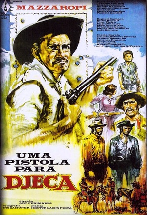 Uma Pistola para Djeca - Brazilian Movie Poster (thumbnail)