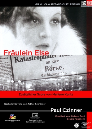 Fr&auml;ulein Else - German Movie Cover (thumbnail)