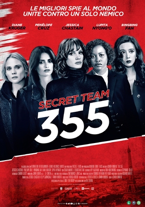 The 355 - Italian Movie Poster (thumbnail)