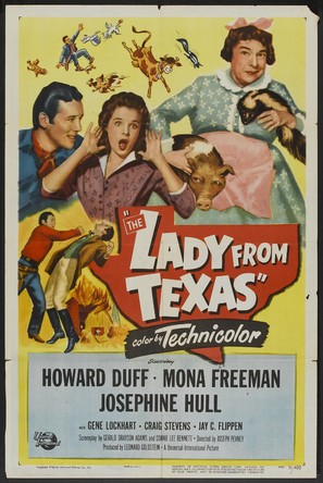 The Lady from Texas - Movie Poster (thumbnail)
