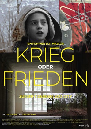 Krieg oder Frieden - German Movie Poster (thumbnail)