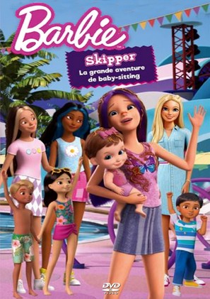 Barbie: Skipper and the Big Babysitting Adventure - French DVD movie cover (thumbnail)