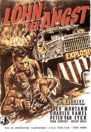 Le salaire de la peur - German Movie Poster (thumbnail)