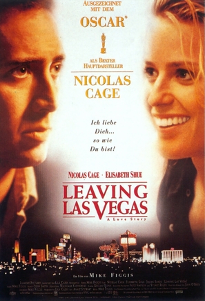 Leaving Las Vegas - German Movie Poster (thumbnail)