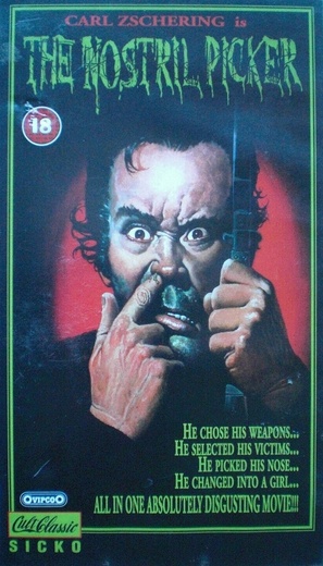 The Nostril Picker - British VHS movie cover (thumbnail)