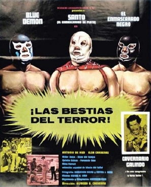 Las bestias del terror - Mexican Movie Poster (thumbnail)