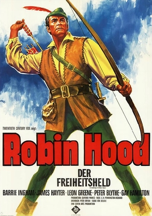 A Challenge for Robin Hood - German Movie Poster (thumbnail)