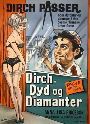 Sju svarta be-h&aring; - Danish Movie Poster (thumbnail)