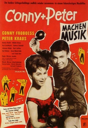 Conny und Peter machen Musik - German Movie Poster (thumbnail)