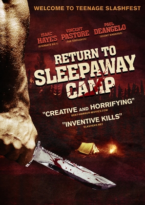 Return to Sleepaway Camp - Swedish DVD movie cover (thumbnail)