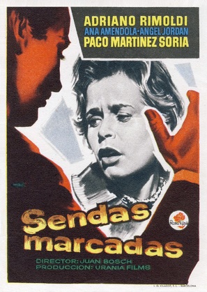 Sendas marcadas - Spanish Movie Poster (thumbnail)