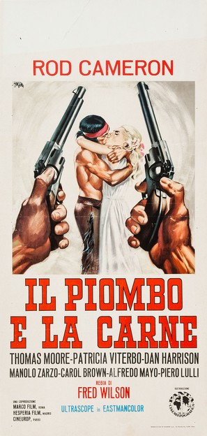 Il piombo e la carne - Italian Movie Poster (thumbnail)